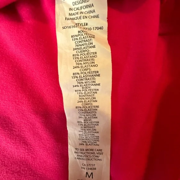 ✨ Fabletics Athletic Mini Dress | Barbiecore Pink Size M - Picture 4 of 7